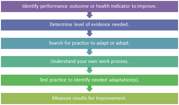 Process to adapt or adopt a practice